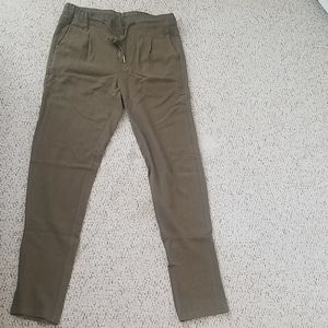 Olive summer pants